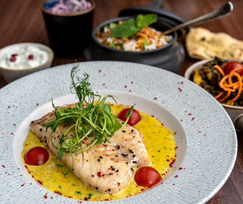 Delicious dish from Chef Awanish at Club India in Wokingham